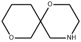 1,8-Dioxa-4-aza-spiro[5.5]undecane 化学構造式