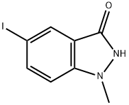 5-Iodo-1-methyl-1H-indazol-3-ol Struktur