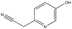 2-(5-羟基吡啶-2-基)乙腈 结构式