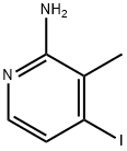 4-碘-3-甲基吡啶-2-胺, 1227595-97-2, 结构式