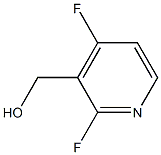 (2,4-Difluoropyridin-3-yl)methanol Structure
