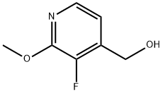 (3-fluoro-2-methoxypyridin-4-yl)methanol Structure