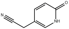 2-(6-OXO-1,6-DIHYDROPYRIDIN-3-YL)ACETONITRILE 结构式