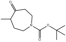 Tert-Butyl 4-Methyl-5-Oxoazepane-1-Carboxylate Structure