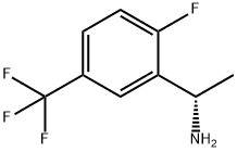 (1S)-1-[2-FLUORO-5-(TRIFLUOROMETHYL)PHENYL]ETHYLAMINE|1228556-92-0