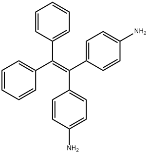 1,2-diphenyl-1,2-di(4-aminophenyl)ethylene Structure