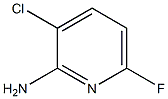 3-chloro-6-fluoropyridin-2-amine Struktur