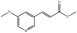 (E)-Methyl    3-(5-methoxypyridin-3-yl)acrylate