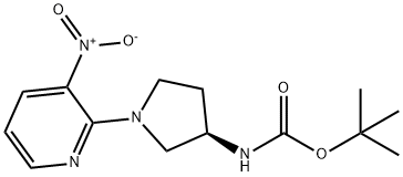 (R)-tert-Butyl 1-(3-nitropyridine-2-yl)pyrrolidine-3-ylcarbamate|1233859-91-0