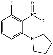 1-(3-fluoro-2-nitrophenyl)pyrrolidine