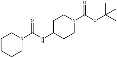 tert-Butyl 4-[(piperidine-1-carbonyl)amino]piperidine-1-carboxylate|1233951-93-3