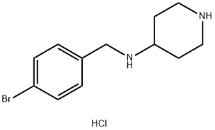N-(4-Bromobenzyl)piperidine-4-amine dihydrochloride Structure