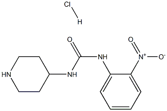 1-(2-Nitrophenyl)-3-(piperidin-4-yl)ureahydrochloride