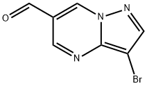 3-bromopyrazolo[1,5-a]pyrimidine-6-carbaldehyde Structure