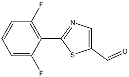 2-(2,6-difluorophenyl)thiazole-5-carbaldehyde Structure