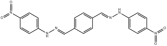 1,1'-[1,4-phenylenedi(methylylidene)]bis[2-(4-nitrophenyl)hydrazine],1235545-00-2,结构式