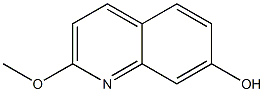 2-methoxy-quinolin-7-ol Struktur