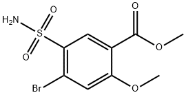 methyl 4-bromo-2-methoxy-5-sulfamoylbenzoate Structure