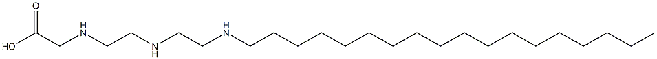 Glycine, N-[2-[[2-(octadecylamino)ethyl]amino]ethyl]-,123650-65-7,结构式