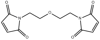1-[2-[2-(2,5-dioxopyrrol-1-yl)ethoxy]ethyl]pyrrole-2,5-dione Structure