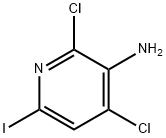 2,4-Dichloro-6-iodo-pyridin-3-ylamine Structure