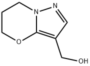 6,7-DIHYDRO-5H-PYRAZOLO[5,1-B][1,3]OXAZIN-3-YLMETHANOL 结构式