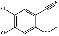 4,5-Dichloro-2-methoxybenzonitrile Structure