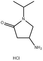 4-胺-1-(丙烷-2-基)吡咯烷-2-酮盐酸盐, 1240527-57-4, 结构式