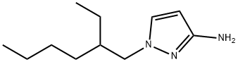 1-(2-ethylhexyl)-1H-pyrazol-3-amine, 1240564-44-6, 结构式
