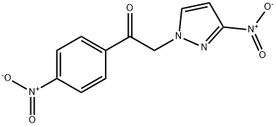 2-(3-nitro-1H-pyrazol-1-yl)-1-(4-nitrophenyl)ethan-1-one Structure
