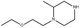 1-(2-ethoxyethyl)-2-methylpiperazine 结构式