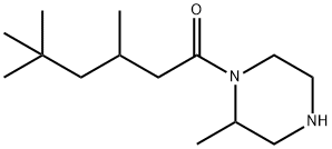 3,5,5-trimethyl-1-(2-methylpiperazin-1-yl)hexan-1-one 结构式