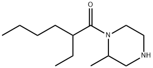 2-ethyl-1-(2-methylpiperazin-1-yl)hexan-1-one, 1240566-14-6, 结构式