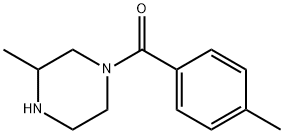 3-methyl-1-(4-methylbenzoyl)piperazine, 1240567-22-9, 结构式