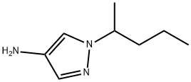 1-(pentan-2-yl)-1H-pyrazol-4-amine,1240567-88-7,结构式