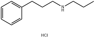 (3-phenylpropyl)(propyl)amine hydrochloride Structure