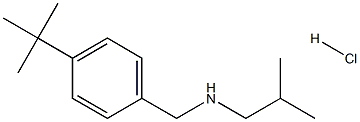 [(4-tert-butylphenyl)methyl](2-methylpropyl)amine hydrochloride 结构式