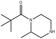 2,2-dimethyl-1-(2-methylpiperazin-1-yl)propan-1-one Structure