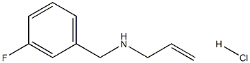 [(3-fluorophenyl)methyl](prop-2-en-1-yl)amine hydrochloride|[(3-fluorophenyl)methyl](prop-2-en-1-yl)amine hydrochloride