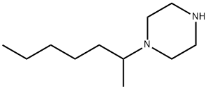 1-(heptan-2-yl)piperazine 结构式