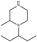 2-methyl-1-(pentan-3-yl)piperazine 结构式