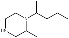 2-methyl-1-(pentan-2-yl)piperazine, 1240572-40-0, 结构式