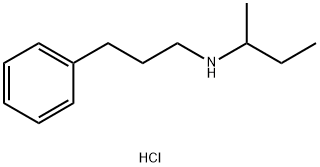 (butan-2-yl)(3-phenylpropyl)amine hydrochloride Struktur