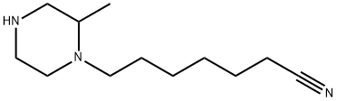 7-(2-methylpiperazin-1-yl)heptanenitrile|7-(2-methylpiperazin-1-yl)heptanenitrile