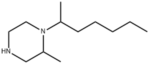 1-(heptan-2-yl)-2-methylpiperazine Structure