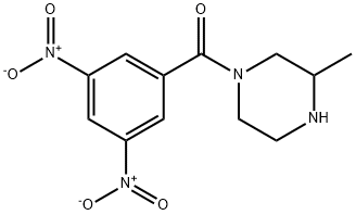 1-(3,5-dinitrobenzoyl)-3-methylpiperazine, 1240573-95-8, 结构式