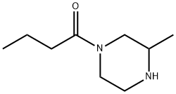 1-(3-methylpiperazin-1-yl)butan-1-one Struktur