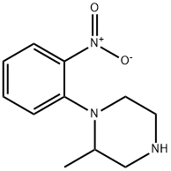 2-methyl-1-(2-nitrophenyl)piperazine Struktur