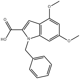 1-Benzyl-4,6-dimethoxy-1H-indole-2-carboxylic acid price.