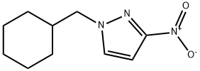 1-(cyclohexylmethyl)-3-nitro-1H-pyrazole Structure